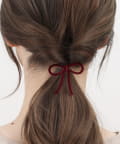 3COINS(スリーコインズ) フロッキーリボンヘアフック