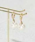 3COINS(スリーコインズ) サガリパールワンタッチピアス