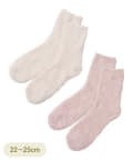 3COINS(スリーコインズ) マシュマロソックス2足セット：M