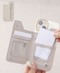 3COINS(スリーコインズ) スマホ用カードホルダー