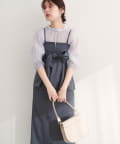 natural couture(ナチュラルクチュール) 【WEB限定】〈osono〉２WAYビスチェ付きスカート