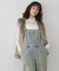 LARUTA(ラルータ) メッシュチュールタートルプルオーバー