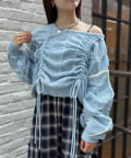 w closet(ダブルクローゼット) 【9月11日(木)12時予約開始】【着丈が自由自在♪】パイピングドロストニット