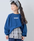 CIAOPANIC TYPY(チャオパニックティピー) 【WEB限定】【KIDS】ピグメント加工ロゴポイントスウェット
