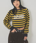 WHO’S WHO gallery(フーズフーギャラリー) 2WAY ロゴボーダーフーディニット