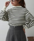 NICE CLAUP / OLIVE des OLIVE OUTLET(ナイスクラップ  / オリーブ デ オリーブ アウトレット) プチプラseries♡【RMAF】PBTボトルネックニット
