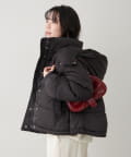 NICE CLAUP / OLIVE des OLIVE OUTLET(ナイスクラップ  / オリーブ デ オリーブ アウトレット) プチプラseries♡【RMAF】フード付き２WAY中綿ジャケット