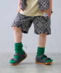 OUTLET(アウトレット) 【CIAOPANIC TYPY】【KIDS】アフリカンバティック柄ショーツ