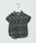 OUTLET(アウトレット) 【CIAOPANIC TYPY】【BABY】アフリカンバティック柄ロンパース