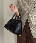 FREDY & GLOSTER(フレディ アンド グロスター) 台形ファスナーボストンバッグ