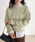 FREDY & GLOSTER(フレディ アンド グロスター) FR刺繍スウェットニットプルオーバー