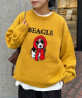 CIAOPANIC TYPY(チャオパニックティピー) 犬 ニット アソートロゴジャガードニット