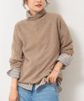 NOLLEY'S(ノーリーズ) PUREカシミヤタートルネックニット