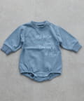 CIAOPANIC TYPY(チャオパニックティピー) 【BABY】ポイントロゴ刺繍スウェットロンパース