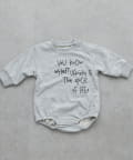 CIAOPANIC TYPY(チャオパニックティピー) 【BABY】ポイントロゴ刺繍スウェットロンパース