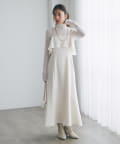 La boutique BonBon(ラブティックボンボン) ラッフルマーメイドキャミワンピース