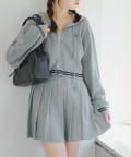 NICE CLAUP / OLIVE des OLIVE OUTLET(ナイスクラップ  / オリーブ デ オリーブ アウトレット) 【RMAF】ニットラインパーカーset up