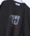 FREDY & GLOSTER(フレディ アンド グロスター) 【人気シリーズ】【DOG&CAT】犬猫ピグメント クルーネックロンT