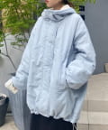 w closet(ダブルクローゼット) 【9/13(土)～アウター10％オフ対象】リバーシブルモンスターコート