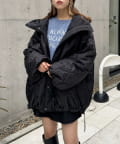 w closet(ダブルクローゼット) 【9/13(土)～アウター10％オフ対象】リバーシブルモンスターコート