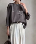 OUTLET(アウトレット) 【DouDou】前後ロゴドルマンTEE