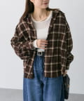 PUAL CE CIN(ピュアルセシン) オンブレチェックシャツ