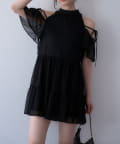 NICE CLAUP / OLIVE des OLIVE OUTLET(ナイスクラップ  / オリーブ デ オリーブ アウトレット) 【one after another】アメスリチュニック