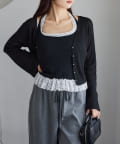 NICE CLAUP / OLIVE des OLIVE OUTLET(ナイスクラップ  / オリーブ デ オリーブ アウトレット) 【one after another】裾レースインナー