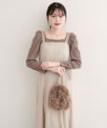 natural couture(ナチュラルクチュール) 【WEB限定】テレコ２WAYプリンセスＴ