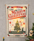 3COINS(スリーコインズ) 光るタペストリー／クリスマス