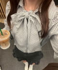 NICE CLAUP / OLIVE des OLIVE OUTLET(ナイスクラップ  / オリーブ デ オリーブ アウトレット) 一気に旬顔♡【RMAF】2WAYボウタイブラウス