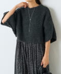 BEARDSLEY(ビアズリー) カシミヤループ前後カーディガン