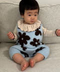 CIAOPANIC TYPY(チャオパニックティピー) 【BABY】総柄フラワーニットロンパース