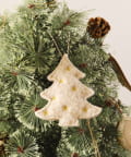 salut!(サリュ) フェルト刺繍ツリーオーナメント／ナチュラルクリスマス