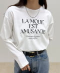 FREDY & GLOSTER(フレディ アンド グロスター) ロゴプリントロンTシャツ