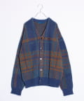 FREDY & GLOSTER(フレディ アンド グロスター) 【実績品番/UNISEX/別注柄あり】【BHPC】モヘヤタッチニットカーディガン
