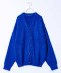 FREDY & GLOSTER(フレディ アンド グロスター) 【実績品番/UNISEX/別注柄あり】【BHPC】モヘヤタッチニットカーディガン