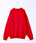 FREDY & GLOSTER(フレディ アンド グロスター) 【実績品番/UNISEX/別注柄あり】【BHPC】モヘヤタッチニットカーディガン