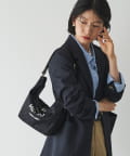 russet(ラシット) ステンシル風プリント ナイロン2WAYミニショルダーバッグ