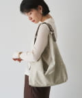 russet(ラシット) ステンシル風プリント ナイロン2WAYショルダーバッグ