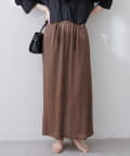 NICE CLAUP / OLIVE des OLIVE OUTLET(ナイスクラップ  / オリーブ デ オリーブ アウトレット) 【natural couture】ラメリブタイトスカート