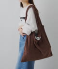 PUAL CE CIN(ピュアルセシン) 【F&B】パイルBIGトートBAG