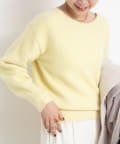 NOLLEY'S(ノーリーズ) ヘアリー2WAYプルオーバーニット