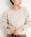 NOLLEY'S(ノーリーズ) ヘアリー2WAYプルオーバーニット