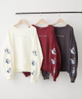 NICE CLAUP / OLIVE des OLIVE OUTLET(ナイスクラップ  / オリーブ デ オリーブ アウトレット) ゆるキャラシリーズ【RMAF】袖キャラシリーズスウェット