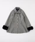 one after another NICE CLAUP(ワンアフターアナザー ナイスクラップ) 【premium order】リボンミドルコート/SMサイズあり