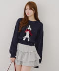 NICE CLAUP / OLIVE des OLIVE OUTLET(ナイスクラップ  / オリーブ デ オリーブ アウトレット) 【RMAF】わんにゃんアソートニット