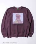 FREDY & GLOSTER(フレディ アンド グロスター) 【SESAME STREET × FOTL】エルモ 甘編み裏毛スウェット