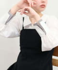 natural couture(ナチュラルクチュール) 【WEB限定】〈osono〉重ね衿配色ブラウス