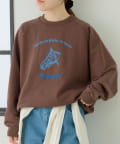CIAOPANIC TYPY(チャオパニックティピー) 【GEVACO】裏毛刺繍プリントプルオーバー